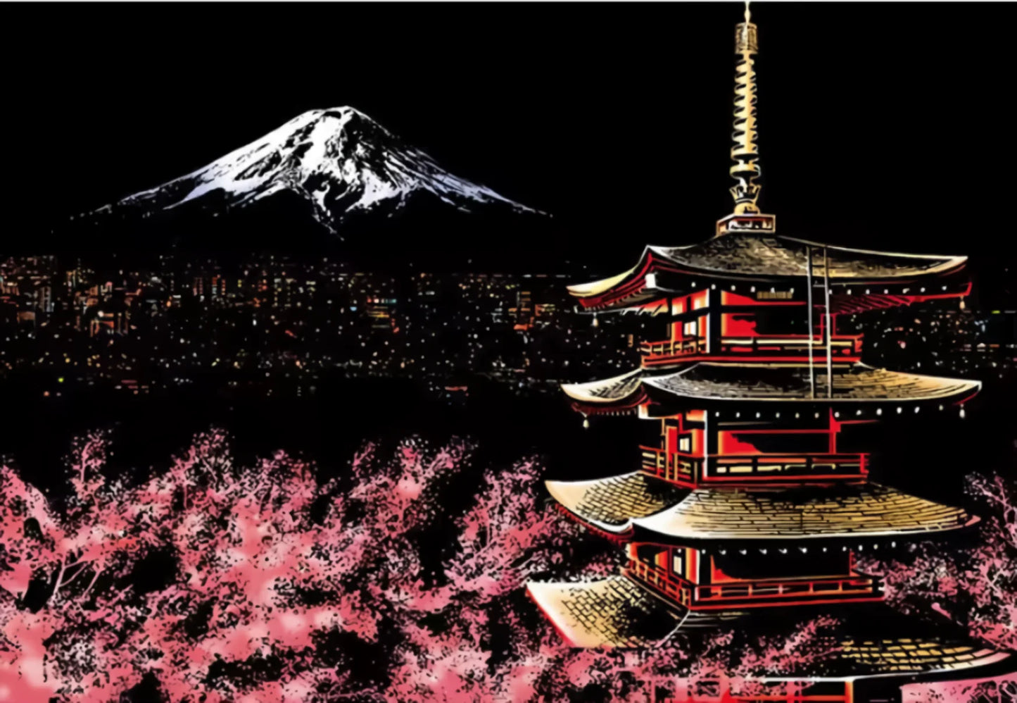 Mount Fuji (A3)