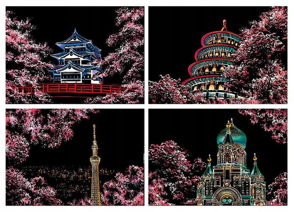 Cherry Blossom Art Bundle (A4)