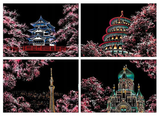 Cherry Blossom Art Bundle (A4)