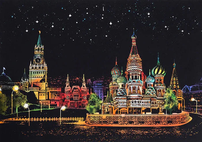 Russia's Red Square (A3)
